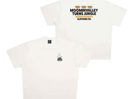 Moomin Jungle Heavy Unisex T-shirt - White - Daily Nomad
