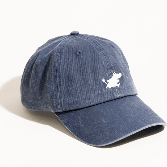 Moomintroll Washed Denim Dad Cap – Blue
