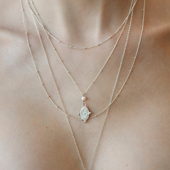 Morning Star Necklace - Silver - Daily Nomad