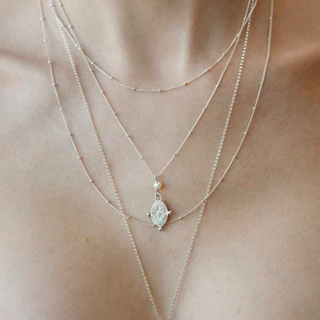 Morning Star Necklace - Silver - Daily Nomad