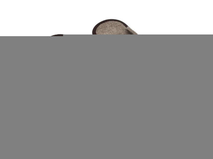 Natural felt slippers Pelsi - Brown - Daily Nomad