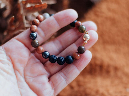 Natural Lava Bracelet Magic Autumn - Daily Nomad