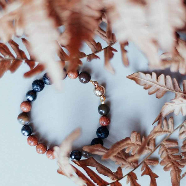 Natural Lava Bracelet Magic Autumn - Daily Nomad