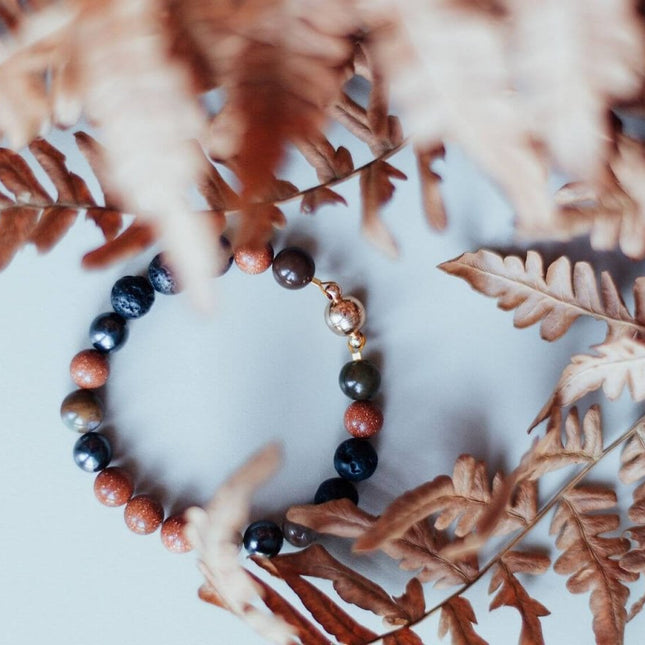 Natural Lava Bracelet Magic Autumn - Daily Nomad
