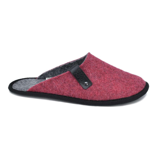 OmaKing Navi pink recycled felt slippers, view 1
