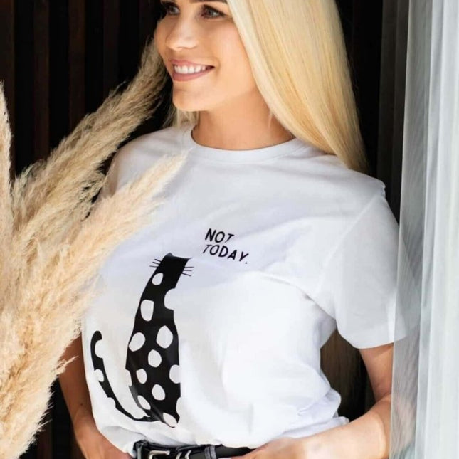 No Thanks – Oversized Organic Cotton T-Shirt by Black Giraffe - Daily Nomad