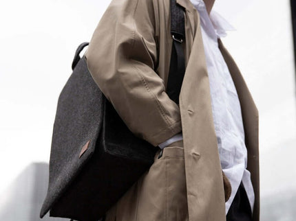 Nordhale Lund Backpack – Black | Minimalist Laptop Bag Handmade in Estonia - Daily Nomad