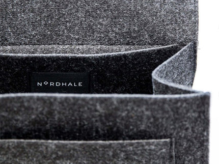 Nordhale Lund Backpack – Black | Minimalist Laptop Bag Handmade in Estonia - Daily Nomad
