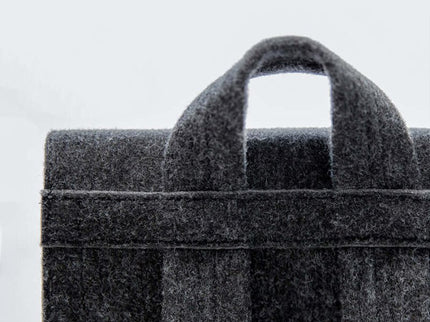 Nordhale Lund Backpack – Black | Minimalist Laptop Bag Handmade in Estonia - Daily Nomad