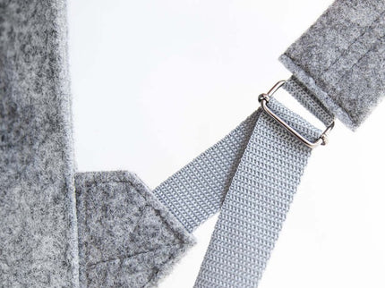 Nordhale Lund Backpack – Grey | Minimalist Laptop Bag Handmade in Estonia - Daily Nomad