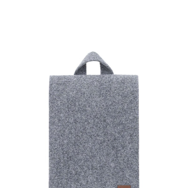 Nordhale Lund Backpack – Grey | Minimalist Laptop Bag Handmade in Estonia - Daily Nomad