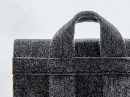Nordhale LUND MINI Backpack Black – Handmade Weatherproof 12″ Laptop Bag - Daily Nomad
