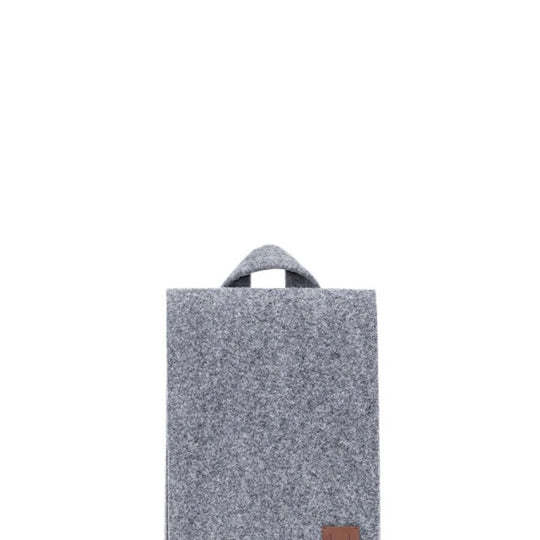 Nordhale Lund Mini recycled-felt backpack in grey – product view 2