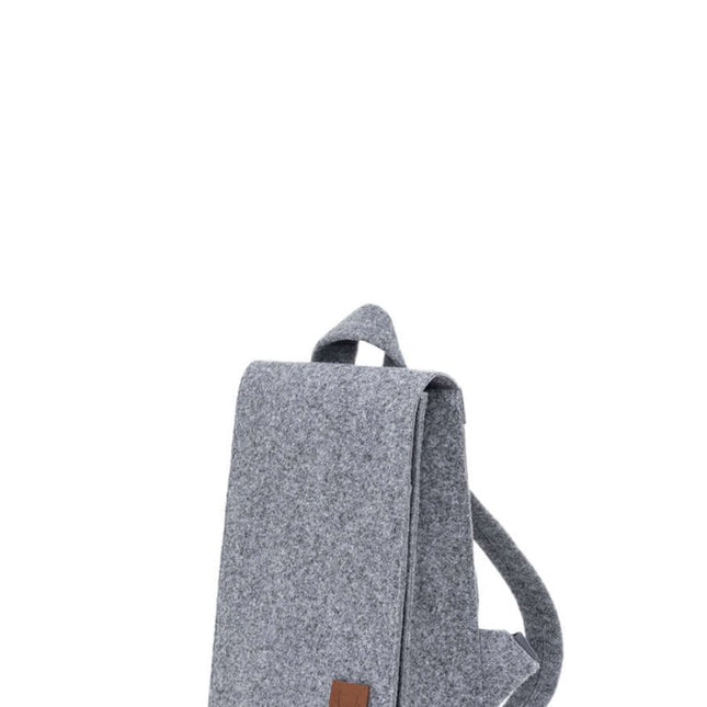 Nordhale LUND MINI Backpack Grey – Handmade Weatherproof 12″ Laptop Bag - Daily Nomad