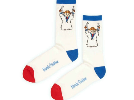 Official Pippi Longstocking Socks – White Rebel Edition - Daily Nomad