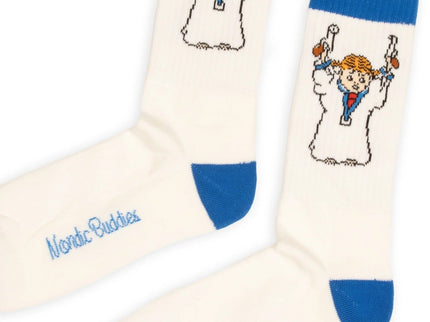 Official Pippi Longstocking Socks – White Rebel Edition - Daily Nomad