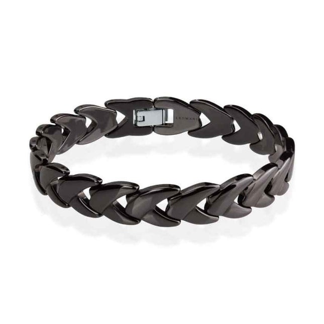 Rocco – Black Ceramic Bracelet for Men by Leomani - Daily Nomad