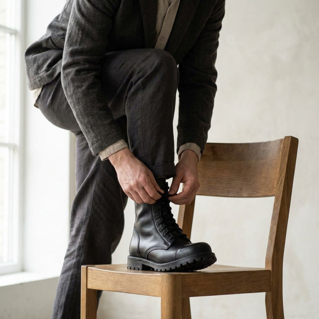 Samelin 511 Leather Boots – Black — product view 1 of 8