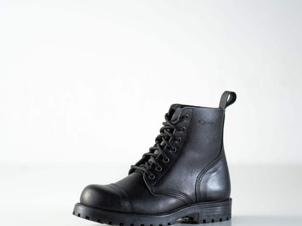 Samelin 517 Black Aviator Leather Boots – Unisex Handmade Combat - Grade Boots - Daily Nomad
