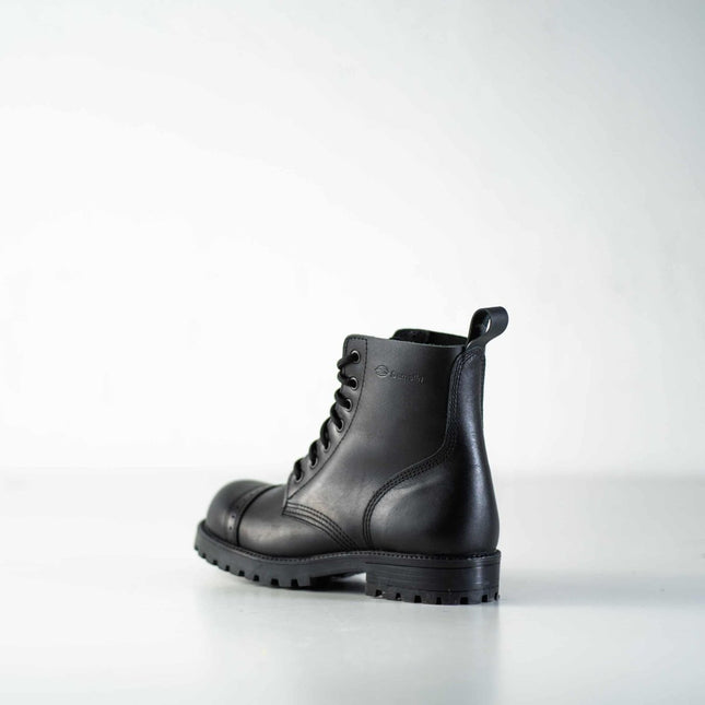 Samelin 517 Black Aviator Leather Boots – Unisex Handmade Combat - Grade Boots - Daily Nomad