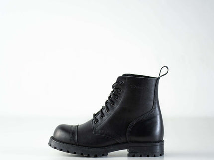 Samelin 517 Black Aviator Leather Boots – Unisex Handmade Combat - Grade Boots - Daily Nomad