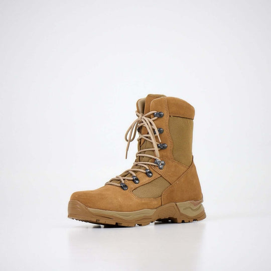 Beige Samelin 583 Latvian Army combat boots – product view 1 of 5