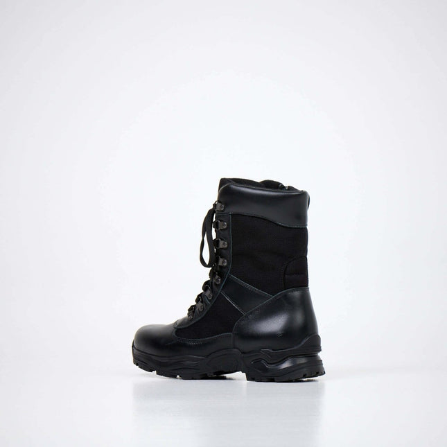 Samelin 590 Black Desert Boots – Zipper & Fury Sole - Daily Nomad