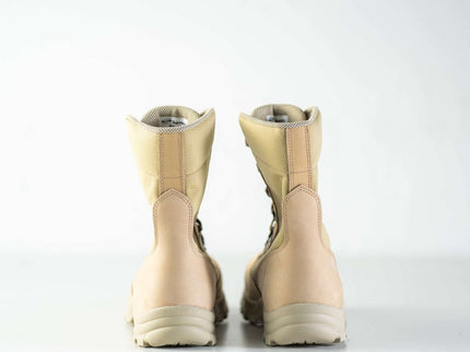 Samelin 598 Beige Nubuck Desert Boots – Handmade Military - Grade Boots - Daily Nomad