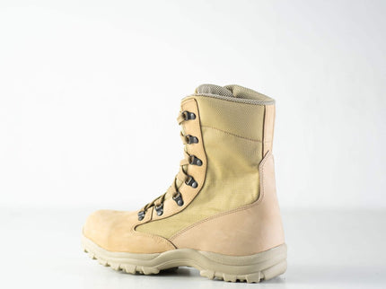Samelin 598 Beige Nubuck Desert Boots – Handmade Military - Grade Boots - Daily Nomad