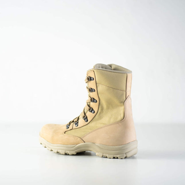 Samelin 598 Beige Nubuck Desert Boots – Handmade Military - Grade Boots - Daily Nomad