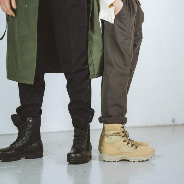 Samelin 598 Black Desert Boots – Handmade with Davos Sole - Daily Nomad