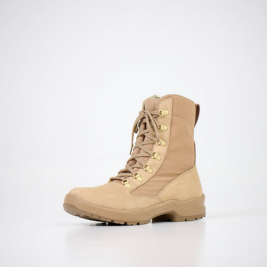 Beige Samelin 599 desert boots with zipper – product view 1 of 6