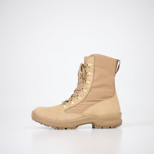 Beige Samelin 599 desert boots with zipper – product view 2 of 6