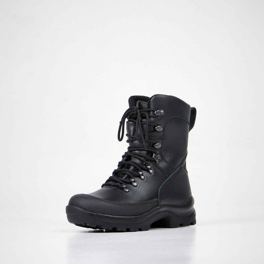 Samelin 734 Black waterproof combat boots with TPU toe protector – product view 1