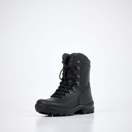 Samelin 739 black waterproof leather military boots – product view 1
