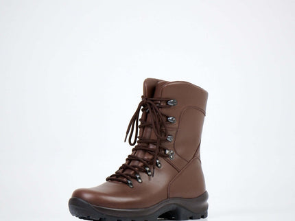 Samelin 739 Winter Military Boots – Dark Brown Leather Insulated Boots - Daily Nomad