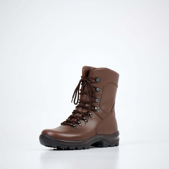 Samelin 739 dark brown insulated winter military boots – product view 1