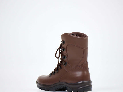 Samelin 739 Winter Military Boots – Dark Brown Leather Insulated Boots - Daily Nomad