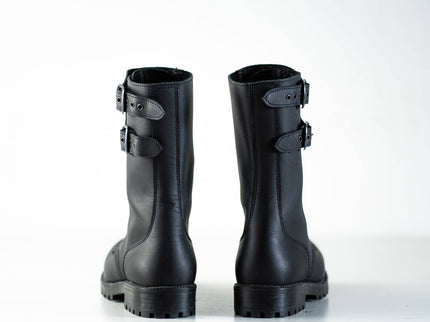 Samelin 791 Tarkovsky Black Leather Boots – Unlined Handmade Classic - Daily Nomad