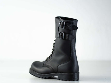 Samelin 791 Tarkovsky Black Leather Boots – Unlined Handmade Classic - Daily Nomad