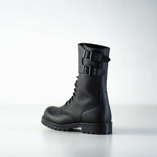Samelin 791 Tarkovsky Black Leather Boots – Unlined Handmade Classic - Daily Nomad
