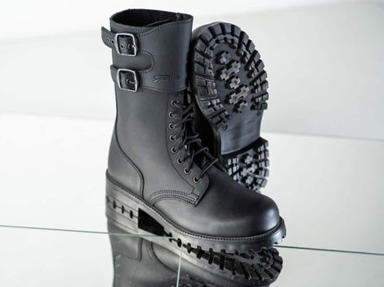 Samelin 791 Tarkovsky Black Leather Boots – Unlined Handmade Classic - Daily Nomad