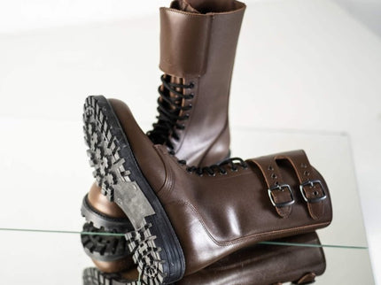 Samelin 791 Tarkovsky Dark Brown Leather Boots – Unlined Handmade Classic - Daily Nomad