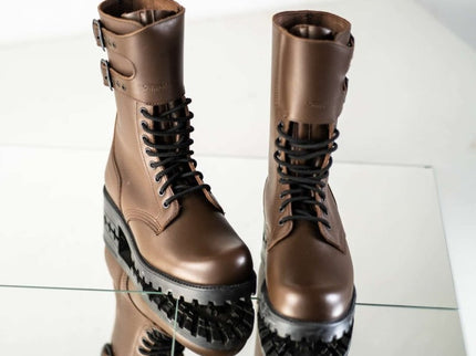 Samelin 791 Tarkovsky Dark Brown Leather Boots – Unlined Handmade Classic - Daily Nomad