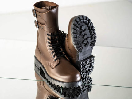 Samelin 791 Tarkovsky Dark Brown Leather Boots – Unlined Handmade Classic - Daily Nomad