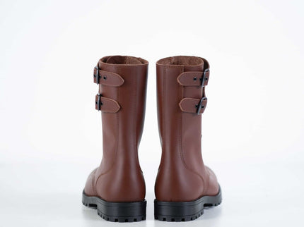 Samelin 791 Tarkovsky Leather Boots – Light Brown Handmade Unisex Boots - Daily Nomad