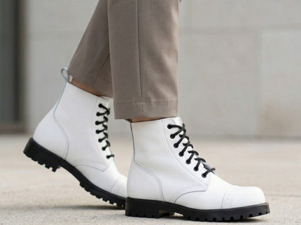 Samelin Aviator 517 Boots – White — product view 3 of 9