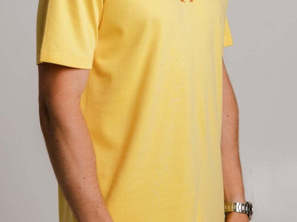 Sossu – Unisex Heavyweight Embroidered Cotton - Crab T-shirt - Yellow - Daily Nomad