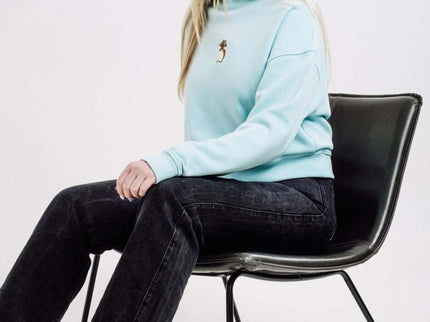 Squirrel Soft Fleece Full Zip Hoodie – Mint by Sossu - Daily Nomad