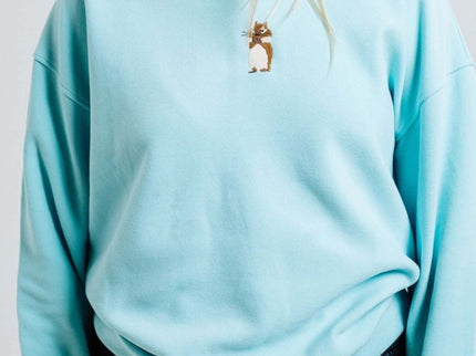 Squirrel Soft Fleece Full Zip Hoodie – Mint by Sossu - Daily Nomad
